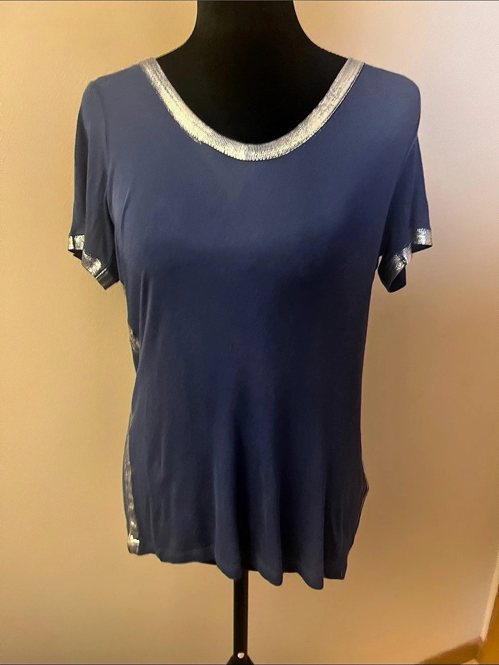Zadig & Voltaire Short Sleeve Top in Blue